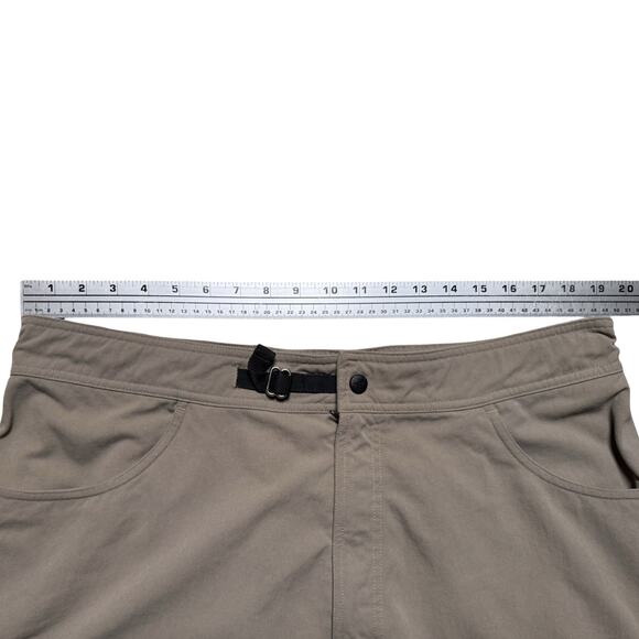 Mountain Hardwear Beige Nylon Belted Men's XL Short Adjustable 38 X 12 - Picture 4 of 7
